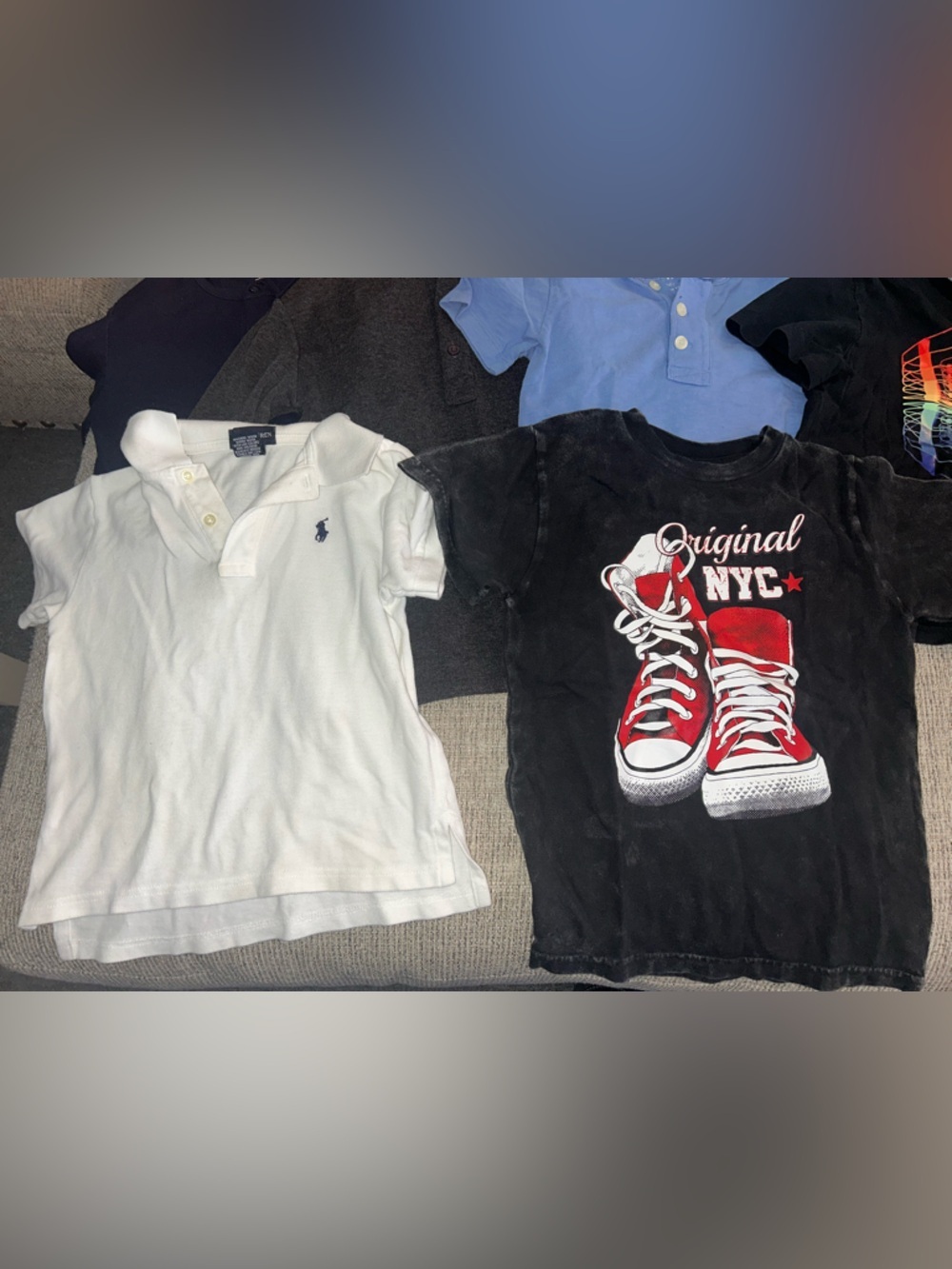 Lot of 10 short sleeve tops for boys 4/5 - Picture 5 of 16
